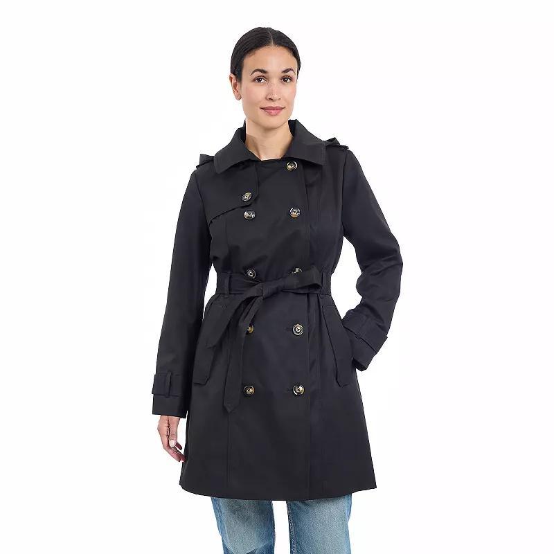 Womens London Fog Classic Trench Coat Product Image