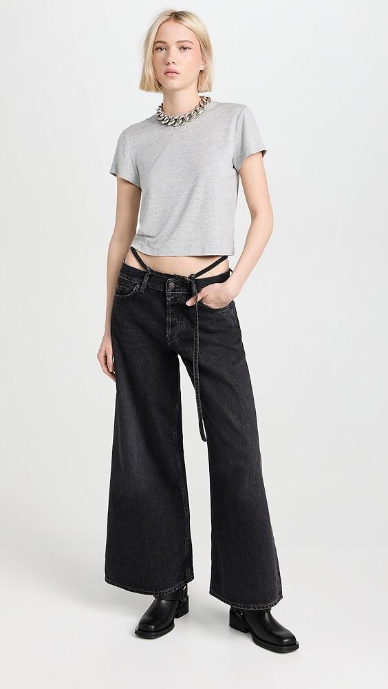 Acne Studios 2004 Vintage Black Denim Jeans | Shopbop Product Image