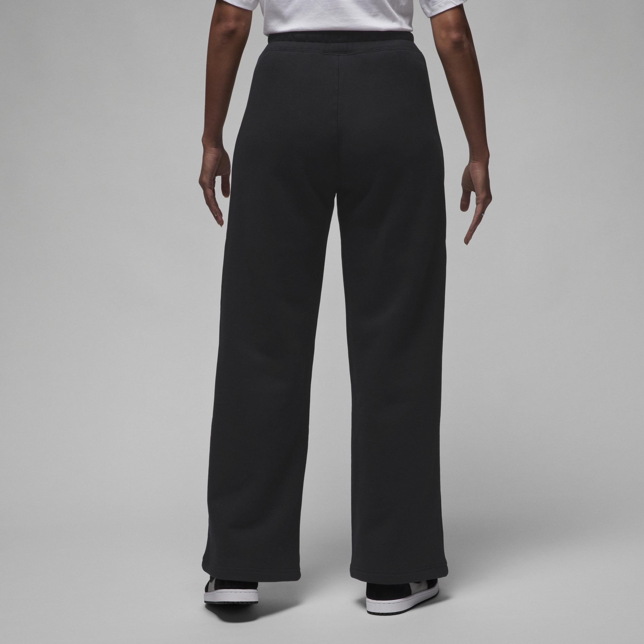 Jordan Womens Jordan Flight Fleece Pants - Womens Black/Black Product Image