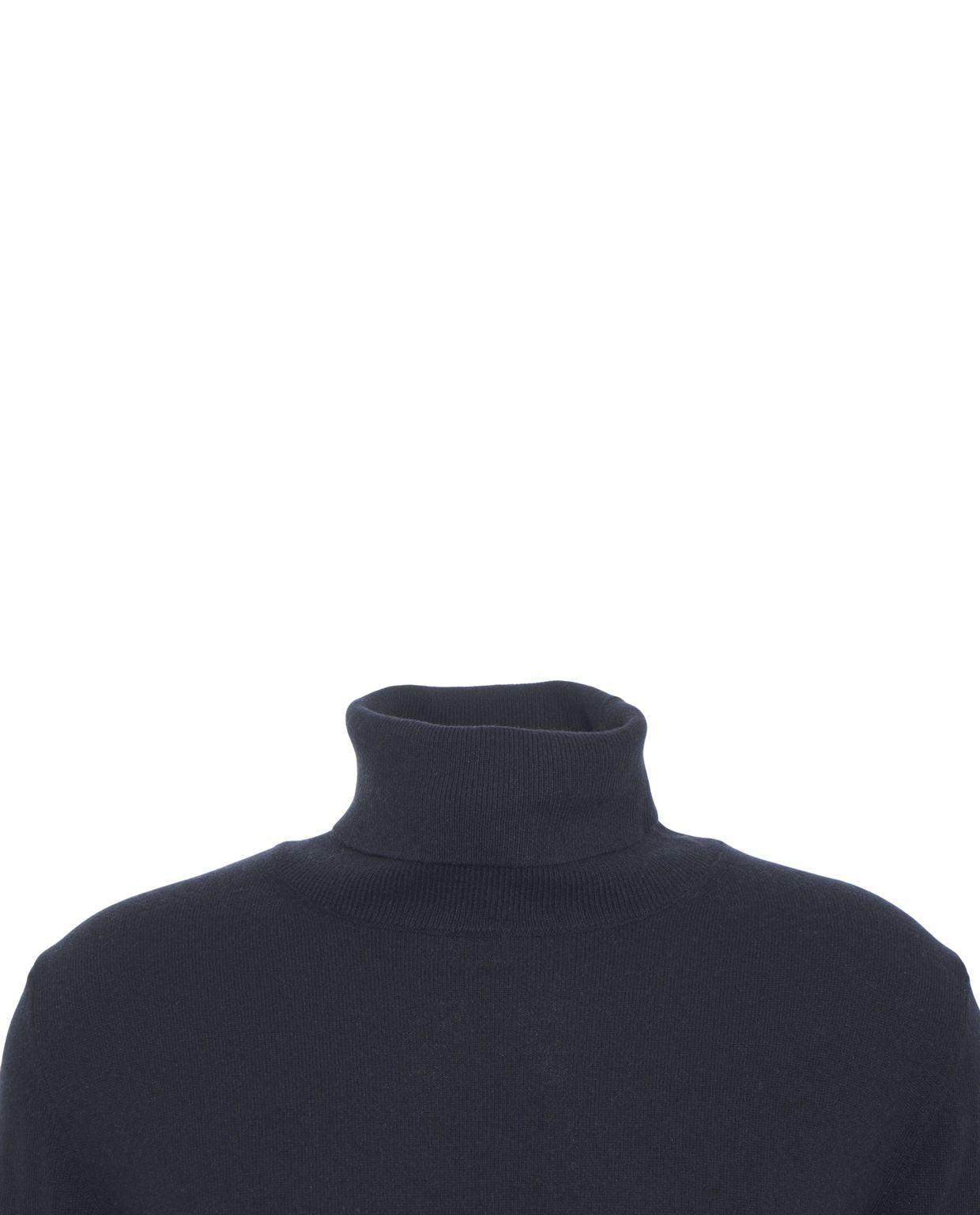 Wool blend turtleneck sweater Product Image