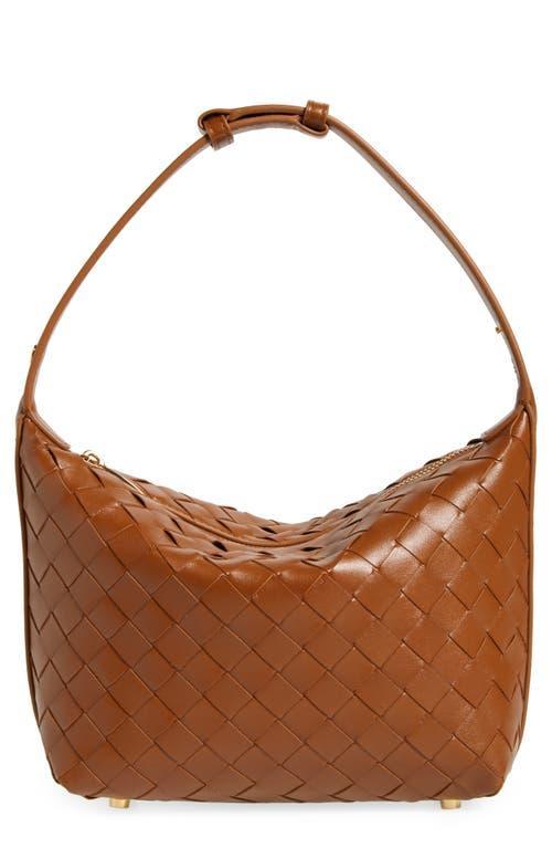 Brown Mini Wallace Leather Shoulder Bag Product Image