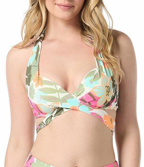 Coco Reef Lush Bloom Verso Reversible High Waist Swim Bottom Product Image