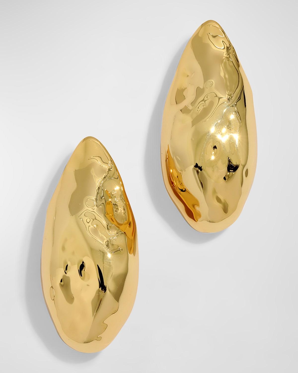 Alexis Bittar Molten Puffy Teardrop Post Earrings Product Image