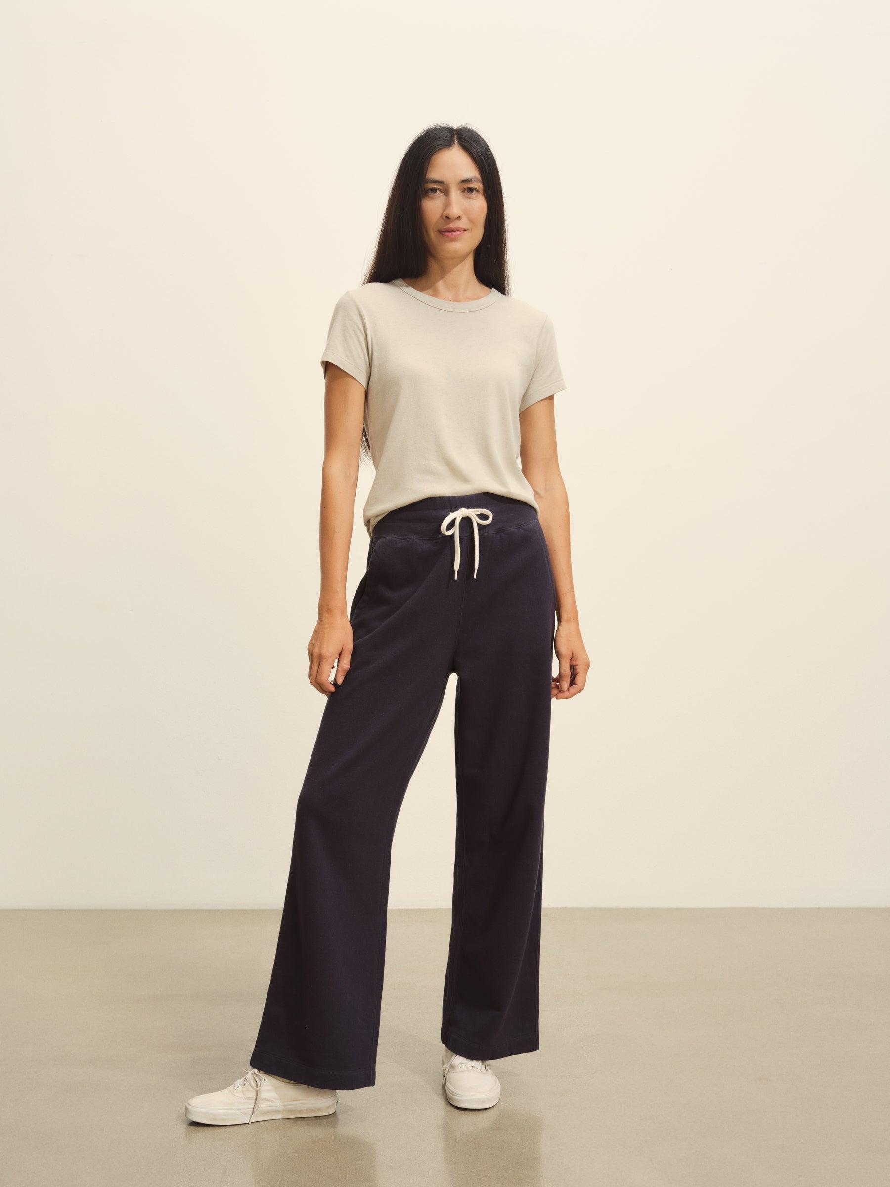 Sand Drift Cloud Jersey Slim Crew Product Image