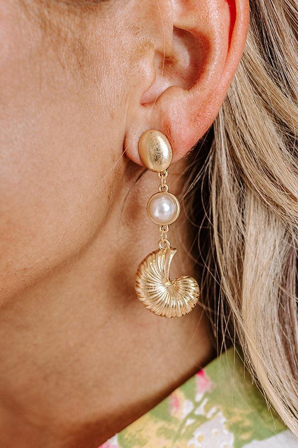 Collecting Seashells Earrings Product Image