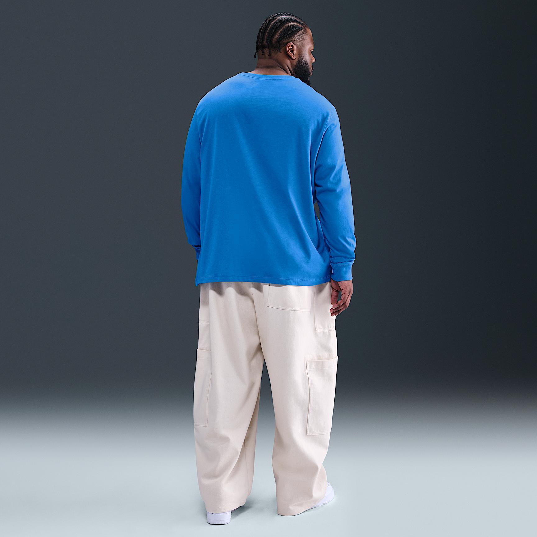 Mens Nike Sportswear Long-Sleeve T-Shirt | CI6291-435 Product Image