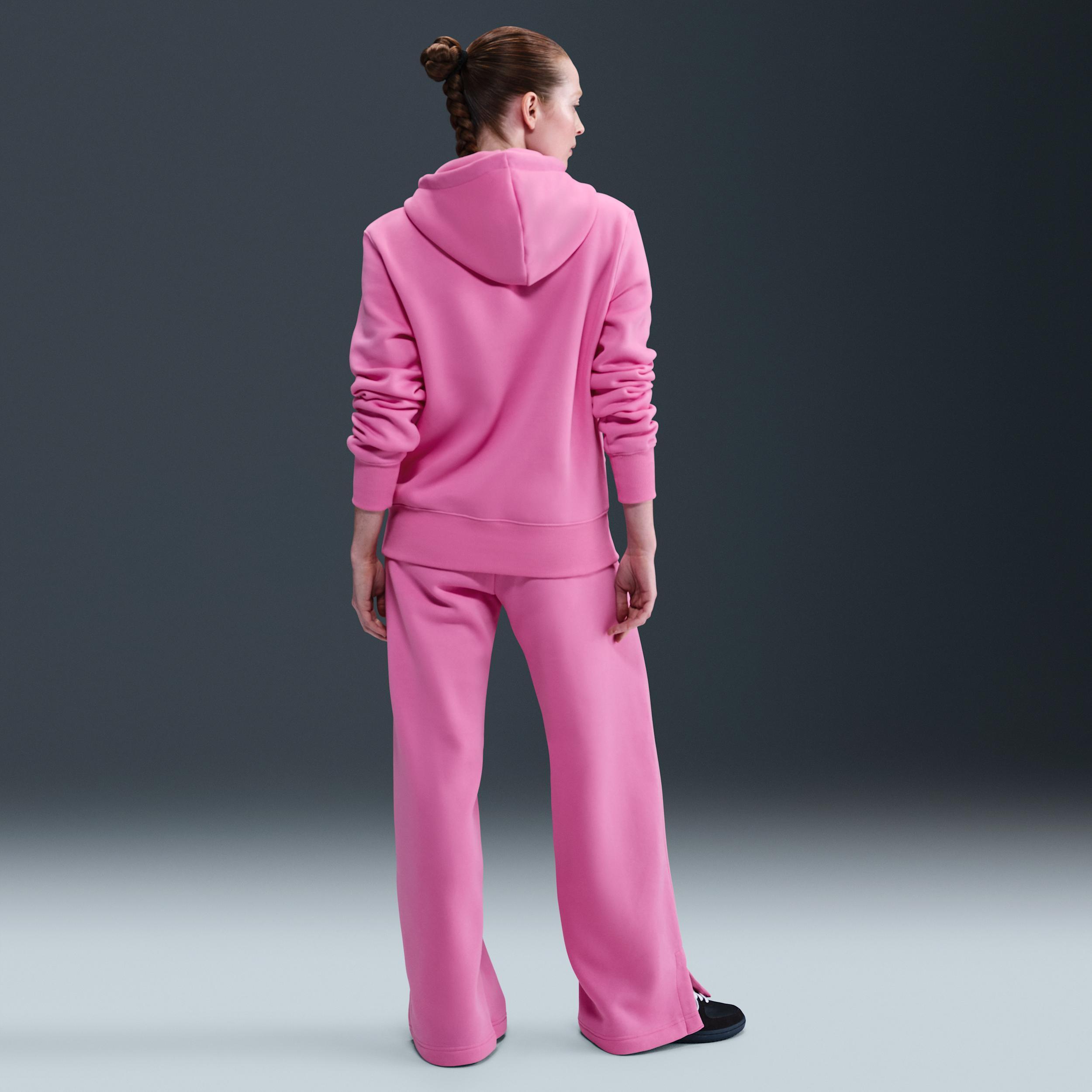Womens Nike Sportswear Phoenix Fleece High-Waisted Wide-Leg Pants | IH1011-675 Product Image