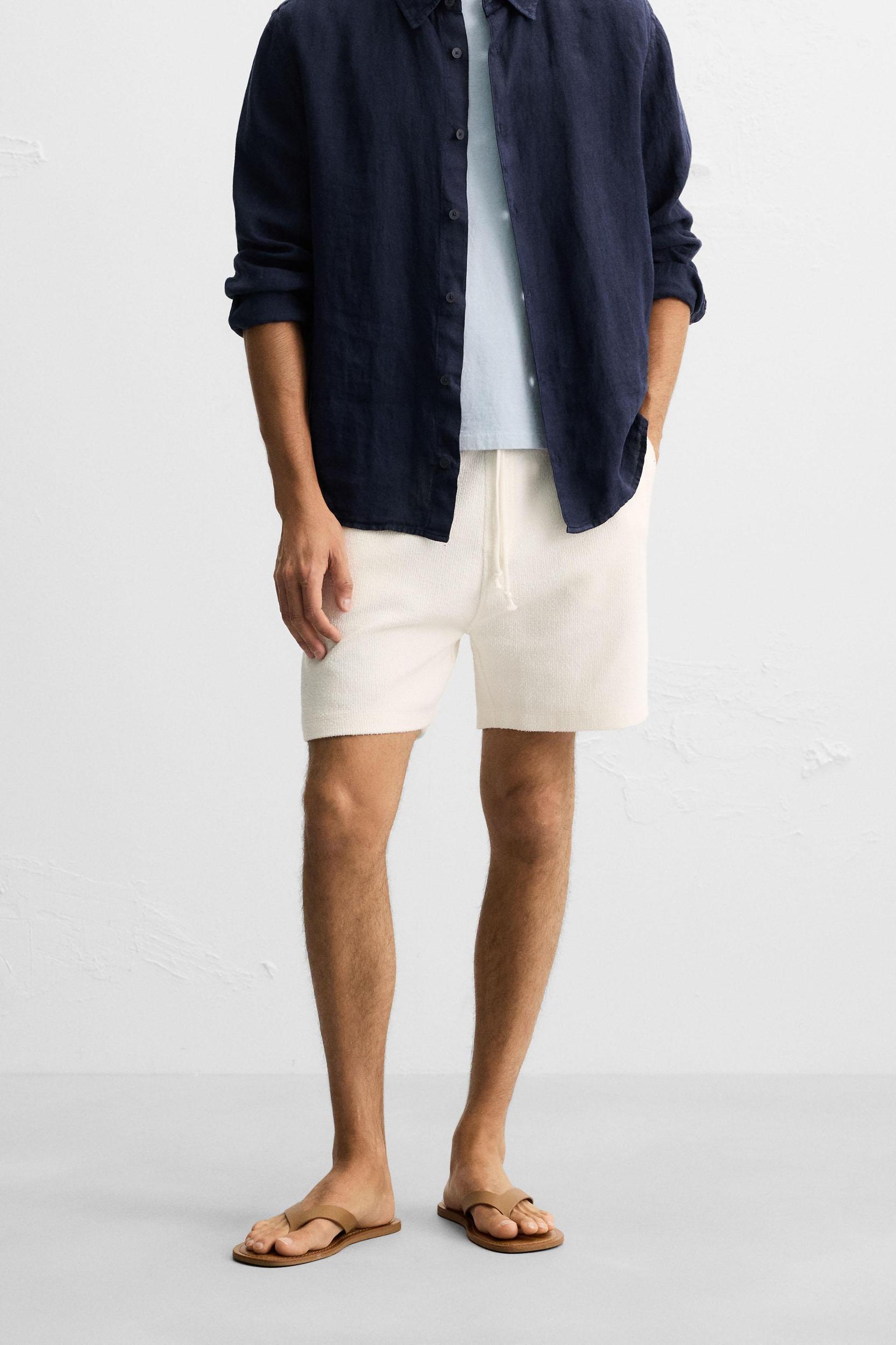 TEXTURE JOGGER SHORTS Product Image