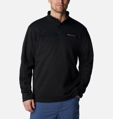 Columbia Hart Mountain Quilted 1/2 Snap Pullover Men's Clothing Product Image