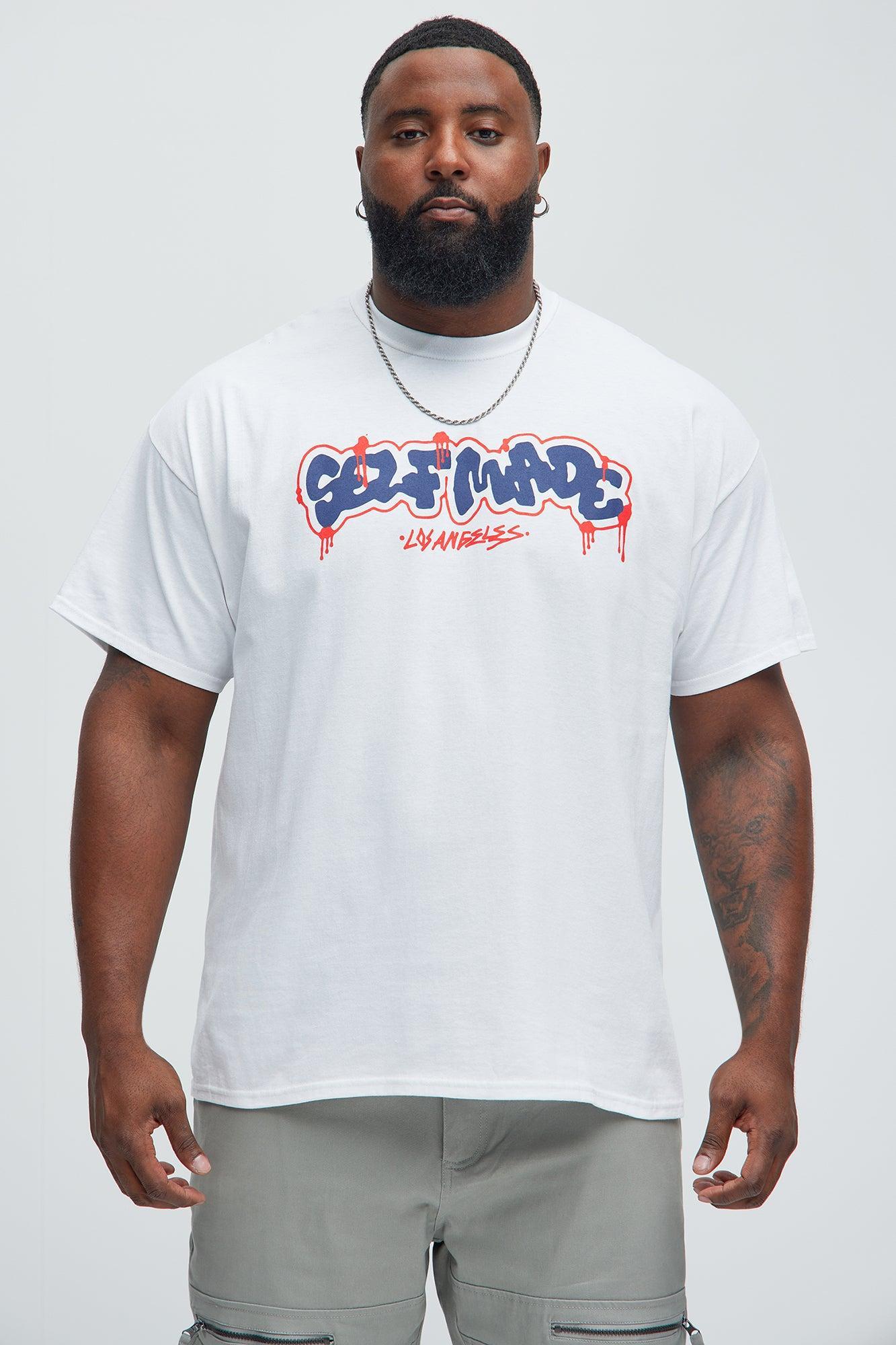 Self Made LA Oversized Short Sleeve Tee - White Product Image