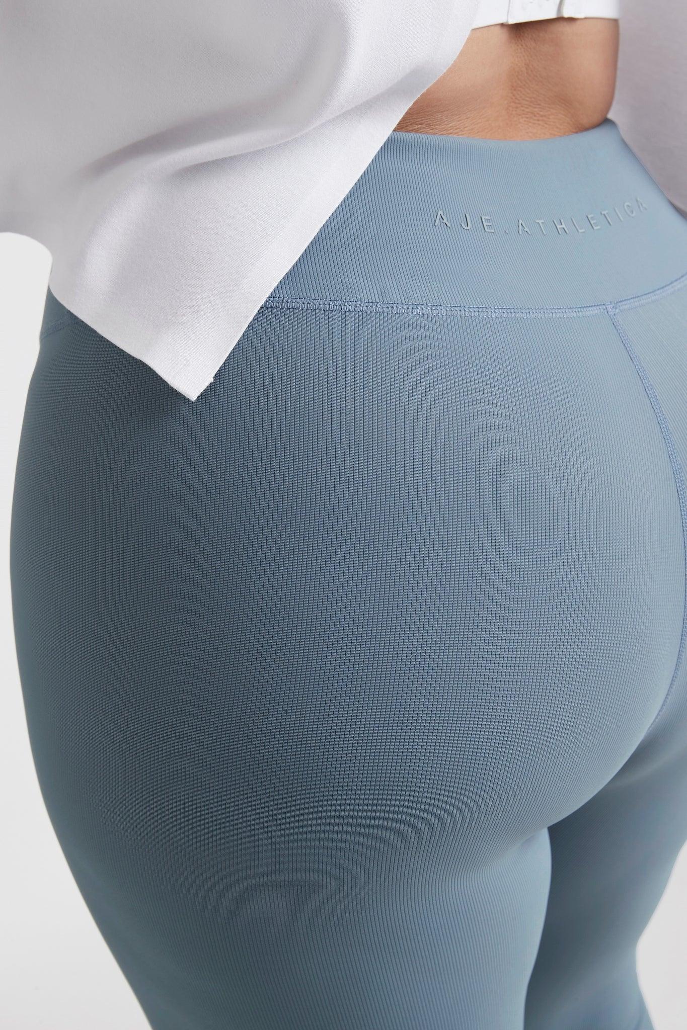 High Waist Split Hem Legging 205 Product Image