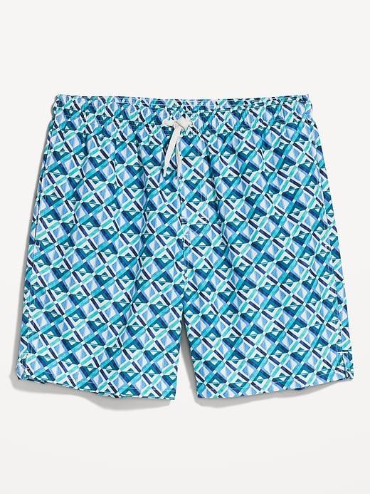 Printed Swim Trunks --7-inch inseam Product Image