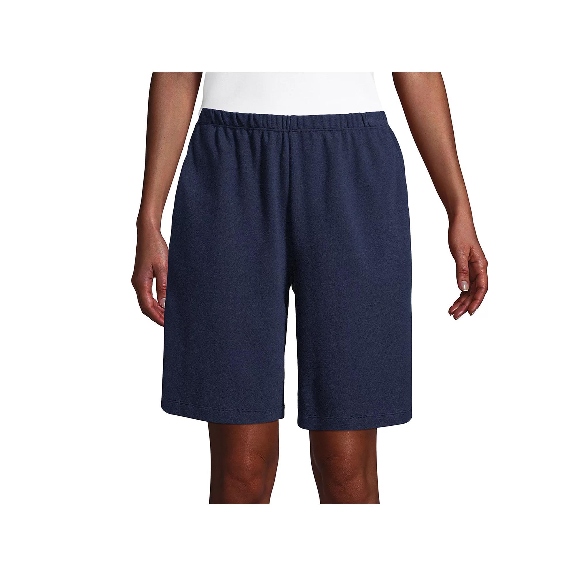 Women's Lands' End Sport Knit Pull-On Shorts,  Product Image