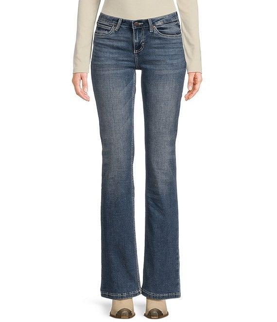 Wrangler® Mae Mid Rise Bootcut Stretch Jeans Product Image