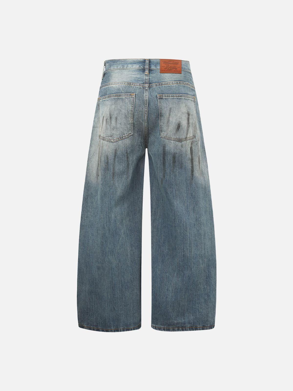 Aelfric Eden Washed Baggy Jeans Product Image
