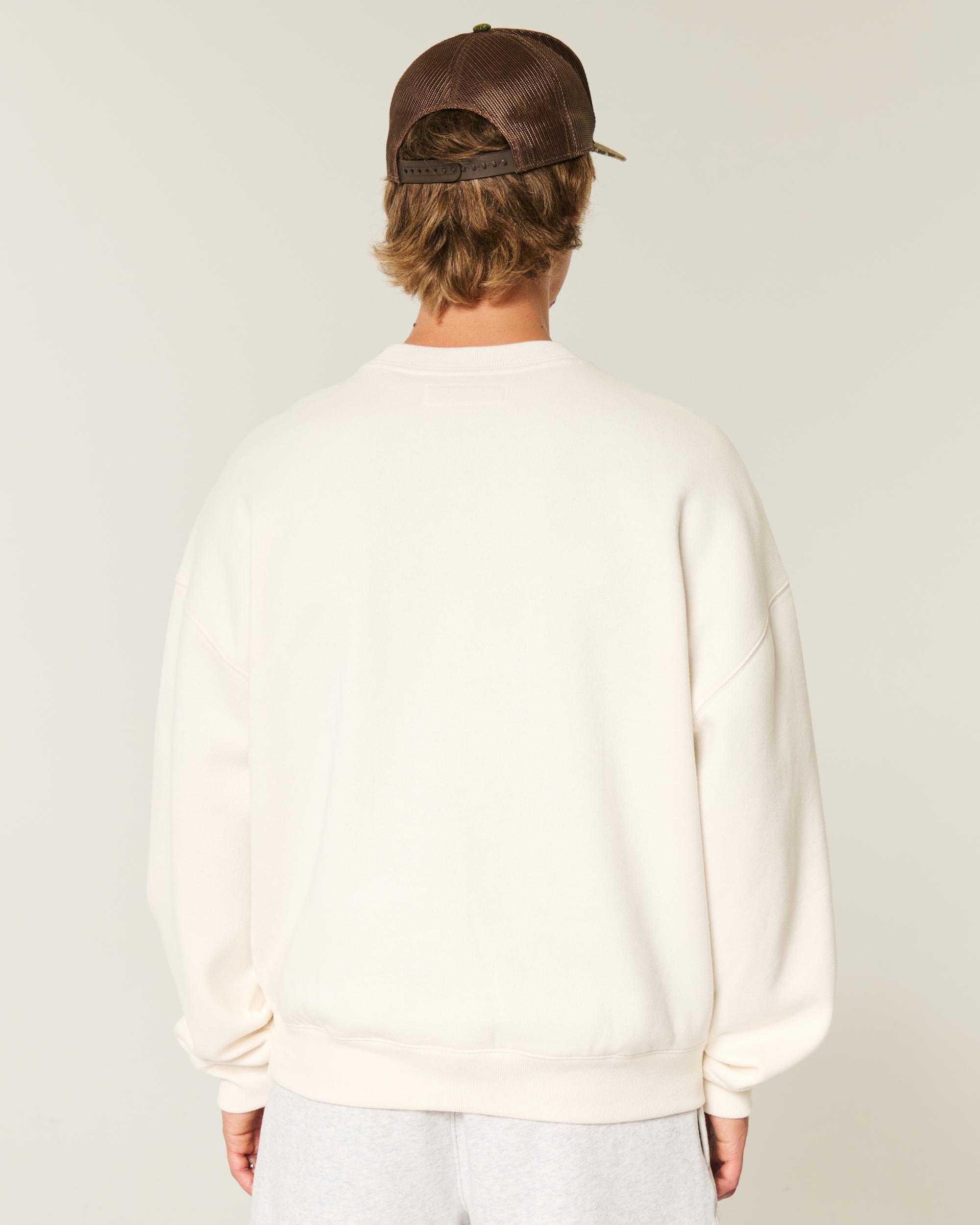 Baggy Cinch Bugs Bunny Graphic Crew Sweatshirt Product Image