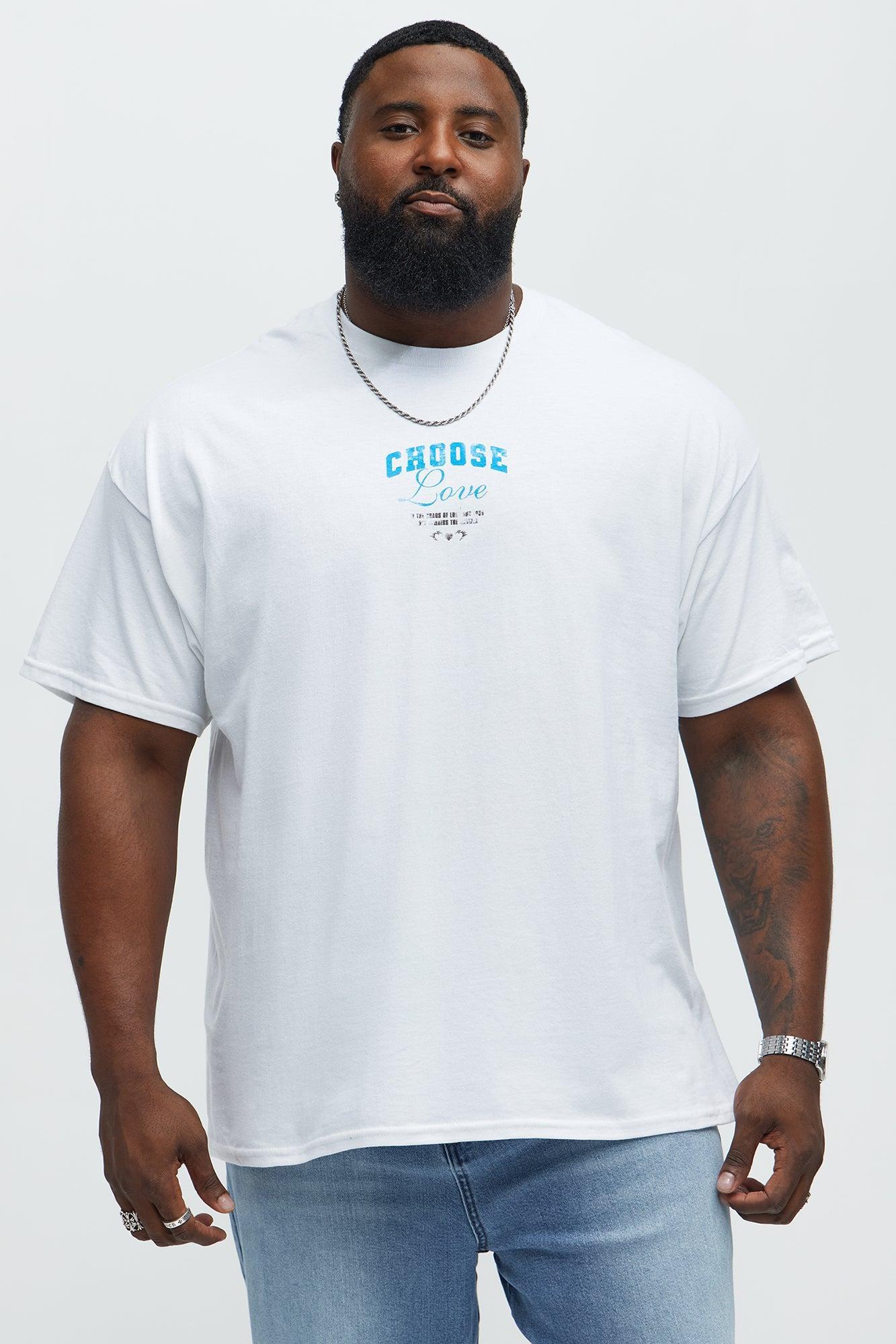 Choose Love Short Sleeve Tee - White Product Image