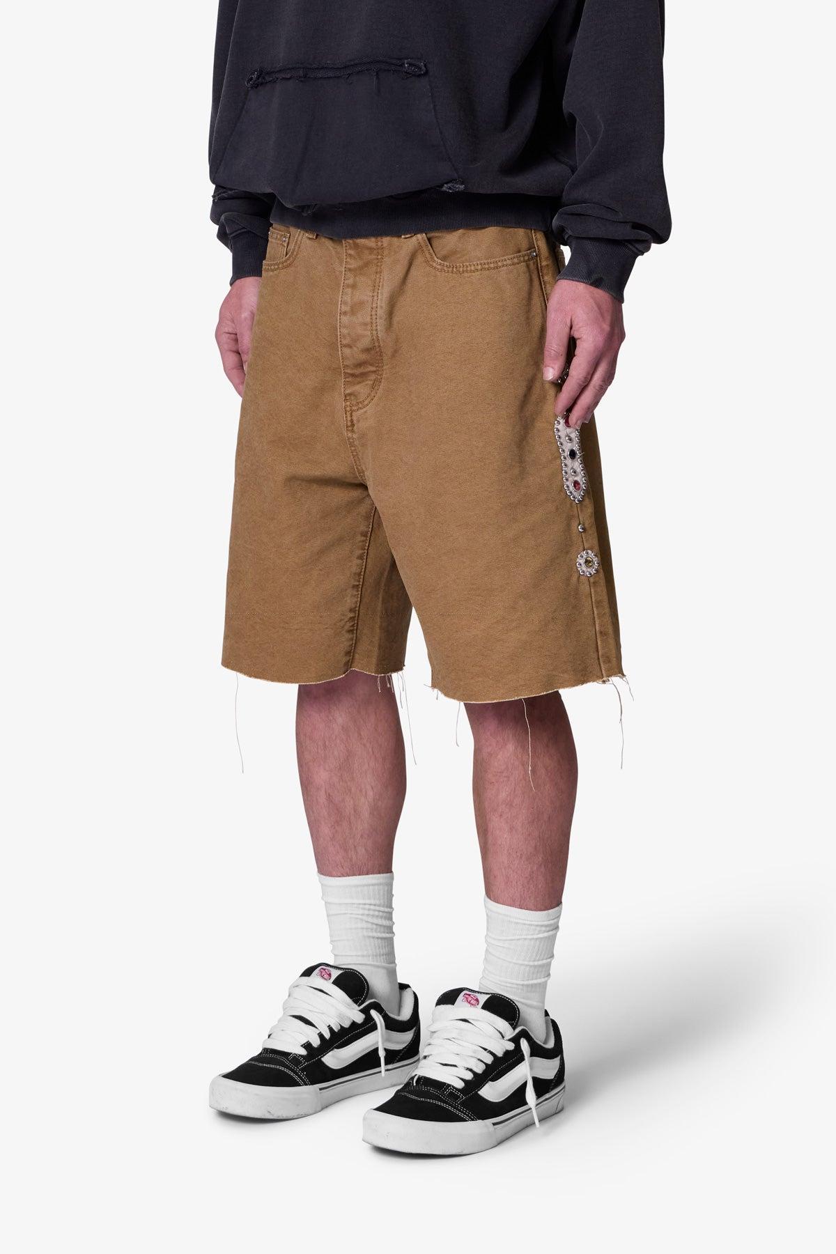 Mojave Canvas Shorts - Tan Product Image