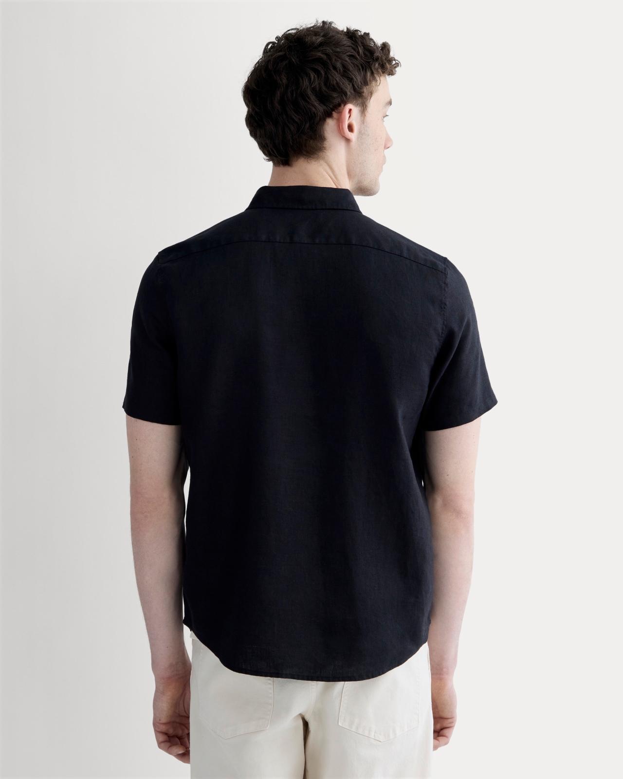 Mens Classic Short-Sleeve Shirt in Linen by Everlane Product Image