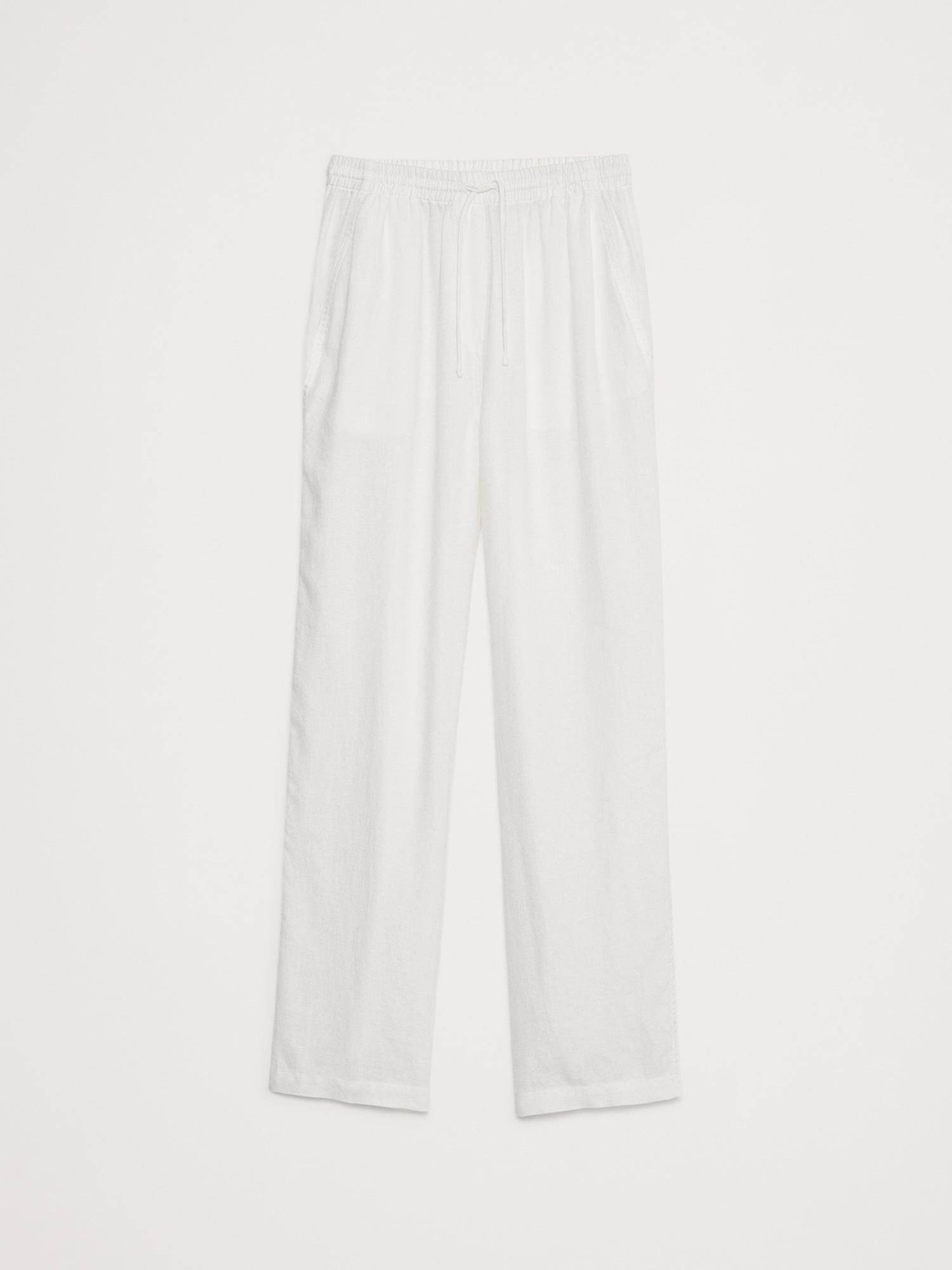 Linen Pull-On Ankle Pant Product Image