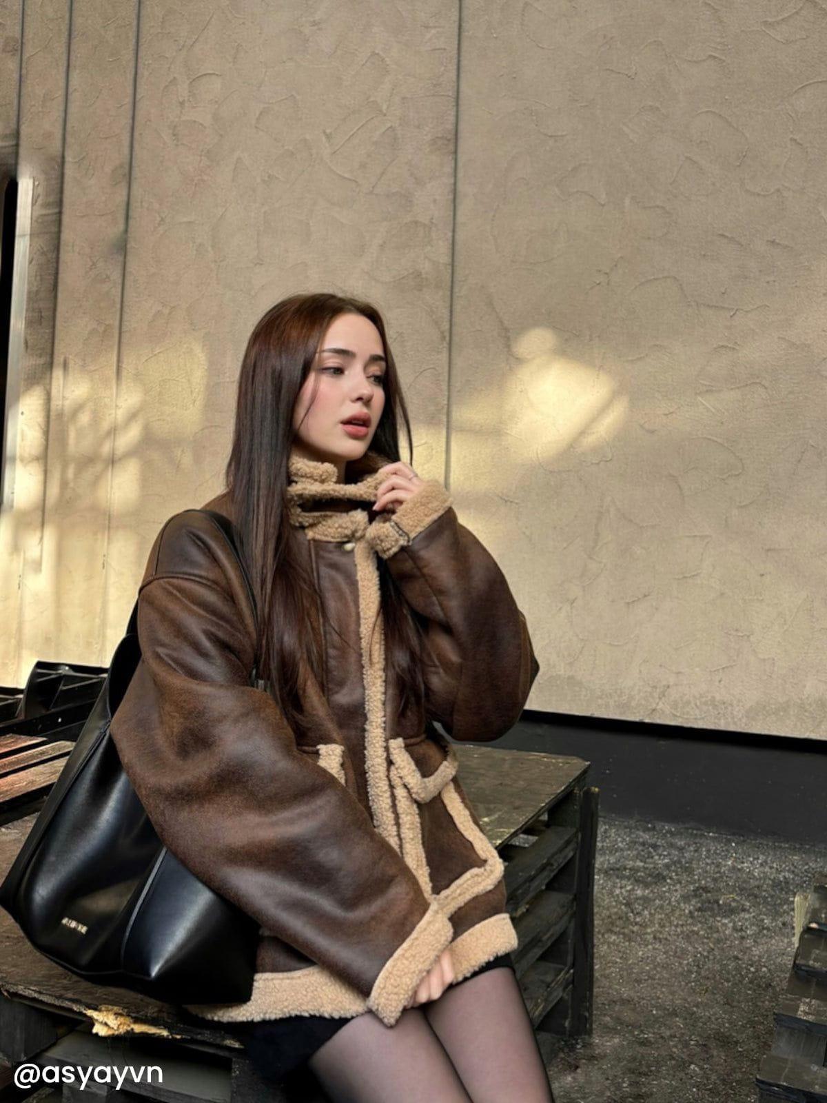 Aelfric Eden Patchwork Sherpa Jacket Product Image