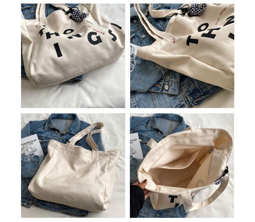 Lettering Tote Bag Product Image