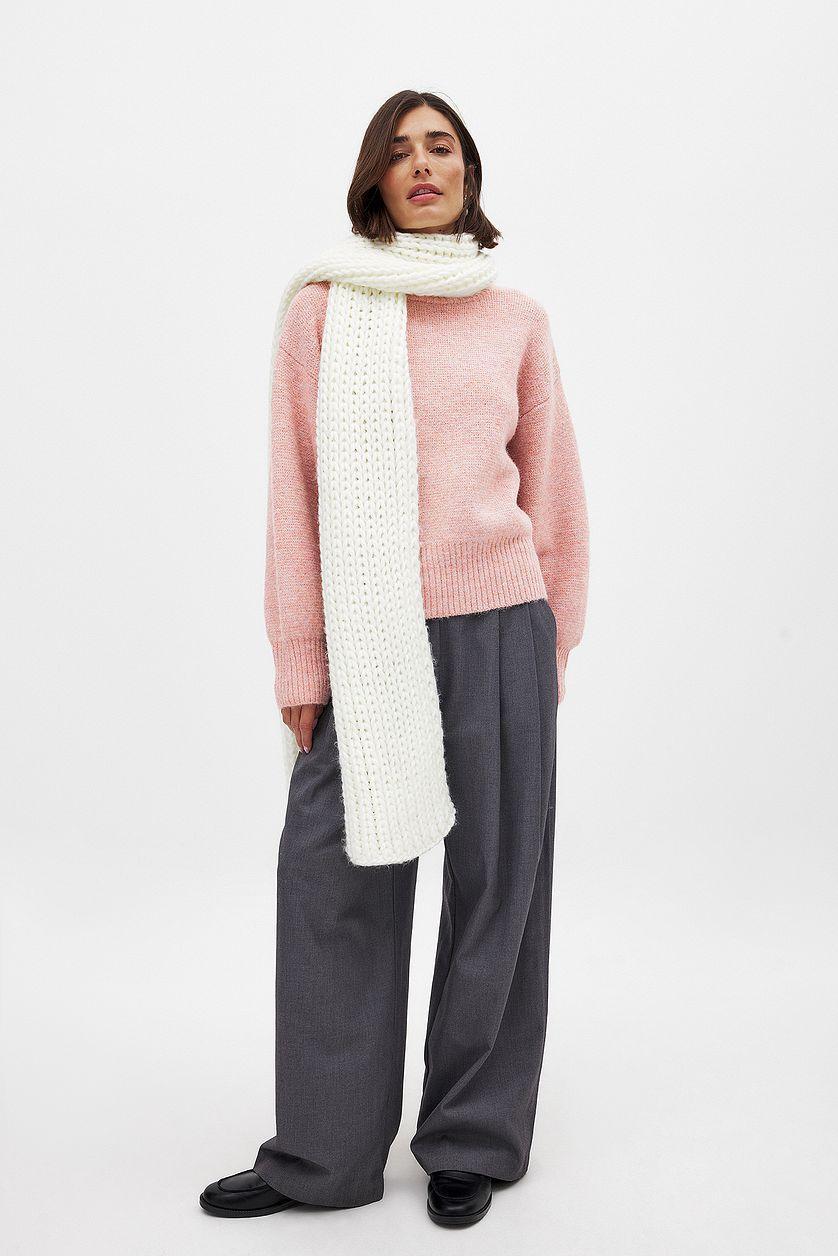 Knitted Turtle Neck Sweater Product Image