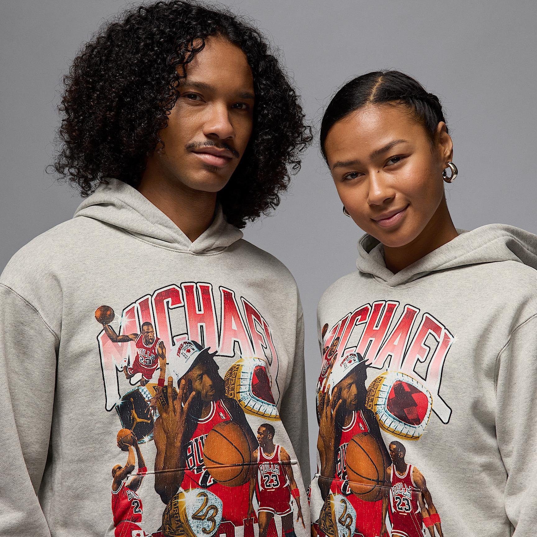 Jordan Flight Fleece Men's Graphic Pullover Hoodie Product Image