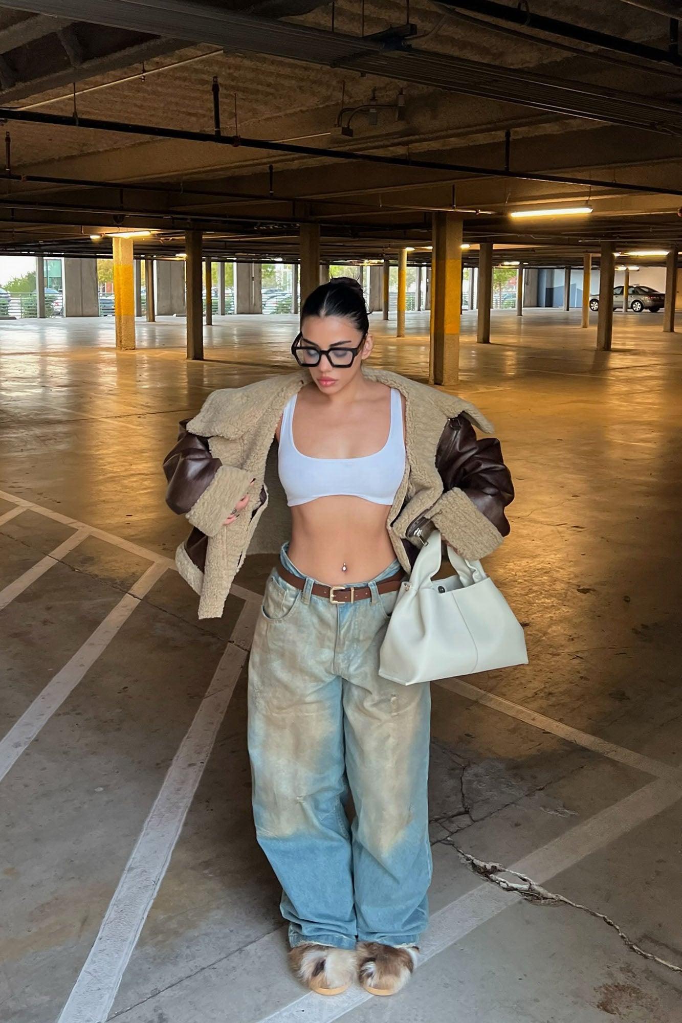 Adriana Tiered Maxi Skirt - White Product Image