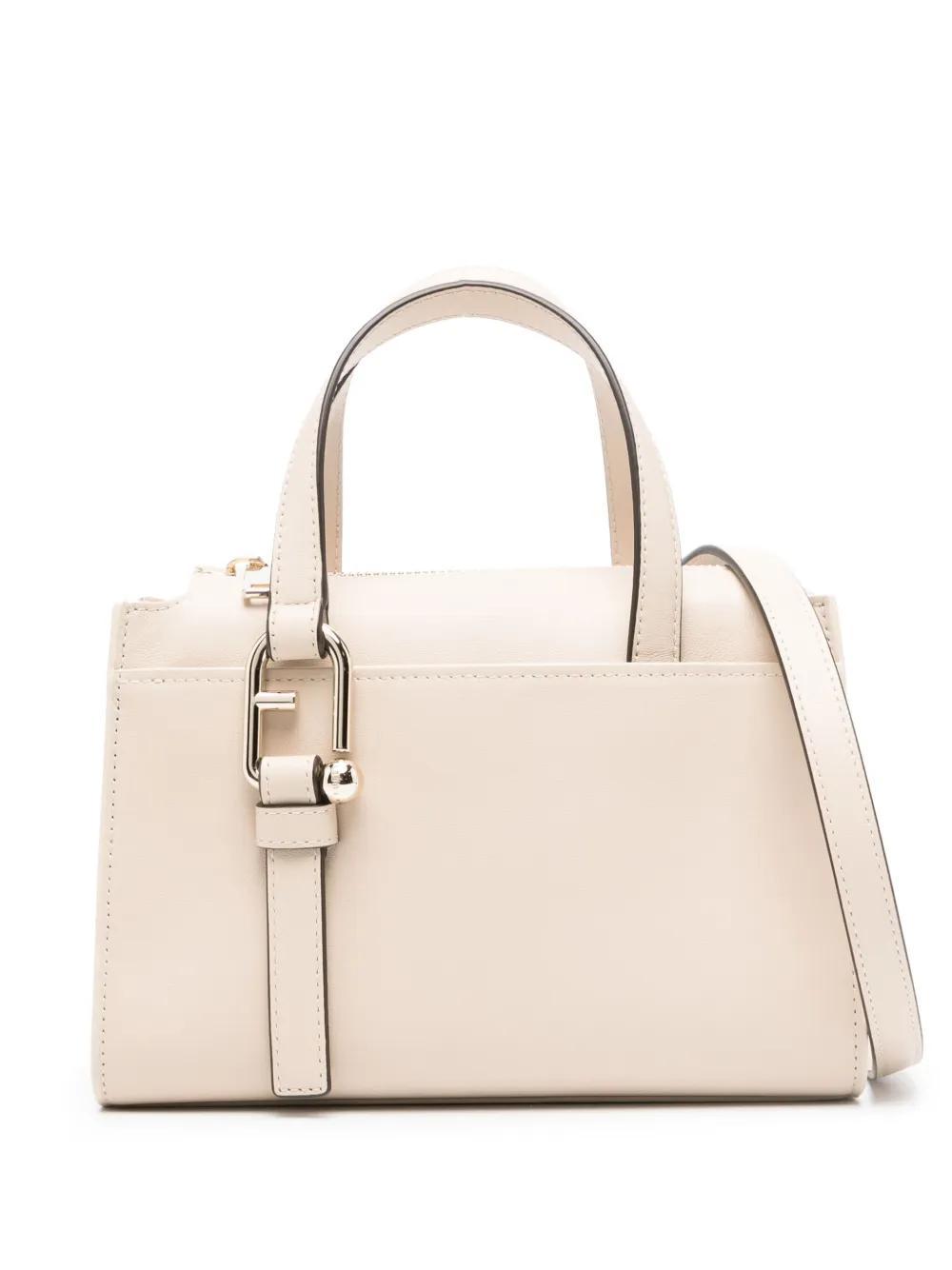 FURLA Logo-stamp Tote Bag In Avena Product Image