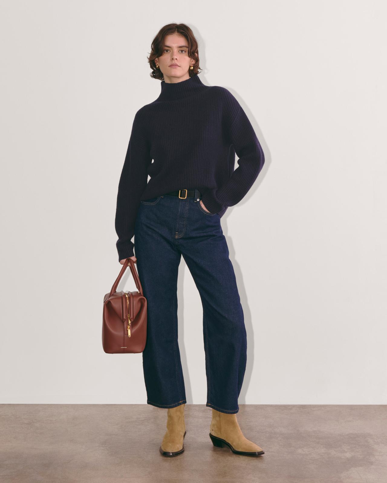 Womens Fisherman Turtleneck in Wool Cashmere Sweater by Everlane Product Image