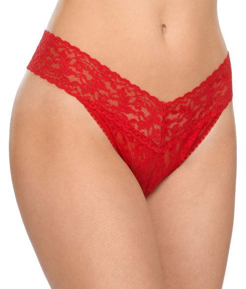 Signature Lace Original Rise Thong Product Image