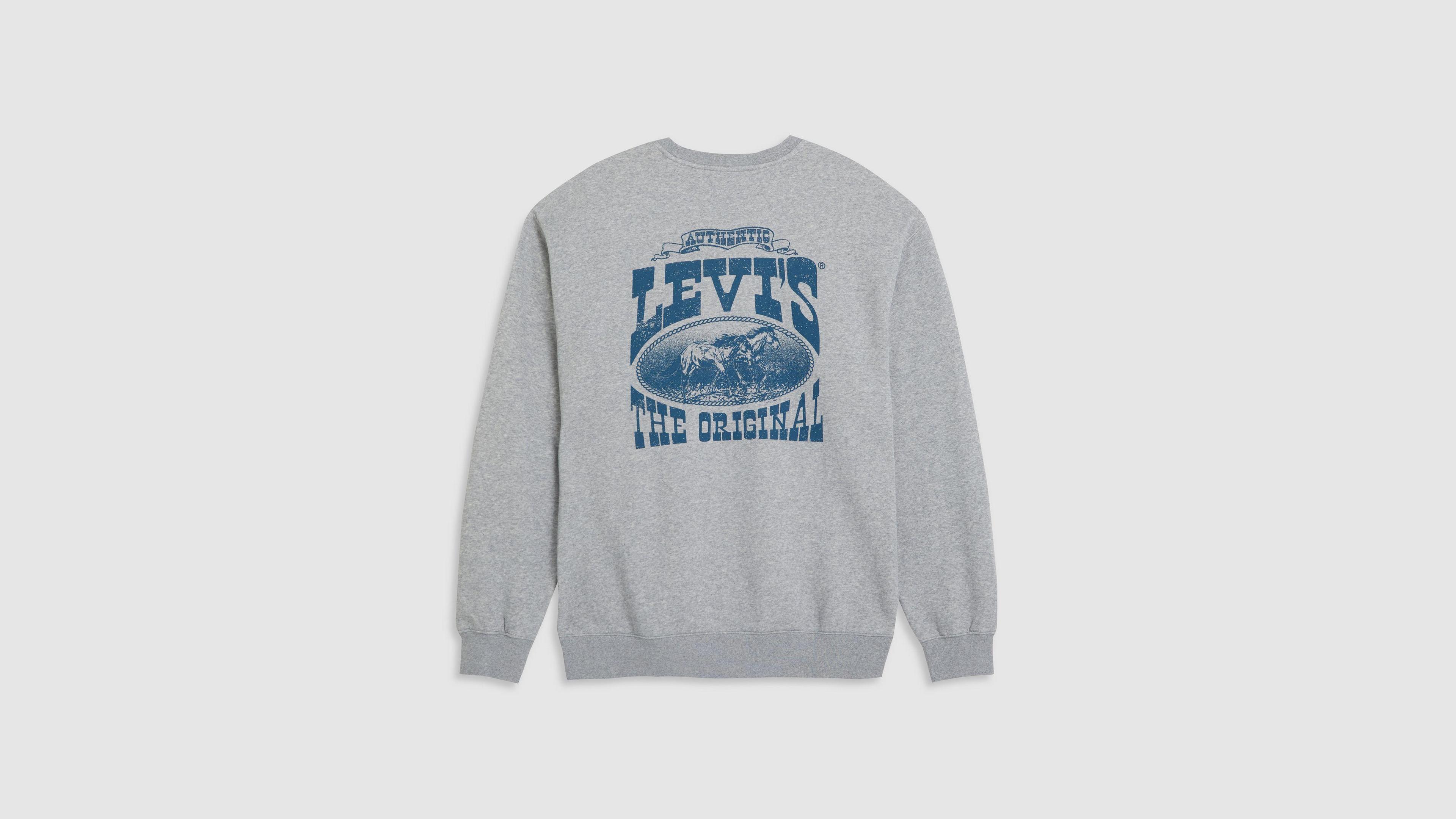 Relaxed Graphic Crewneck Sweatshirt Product Image