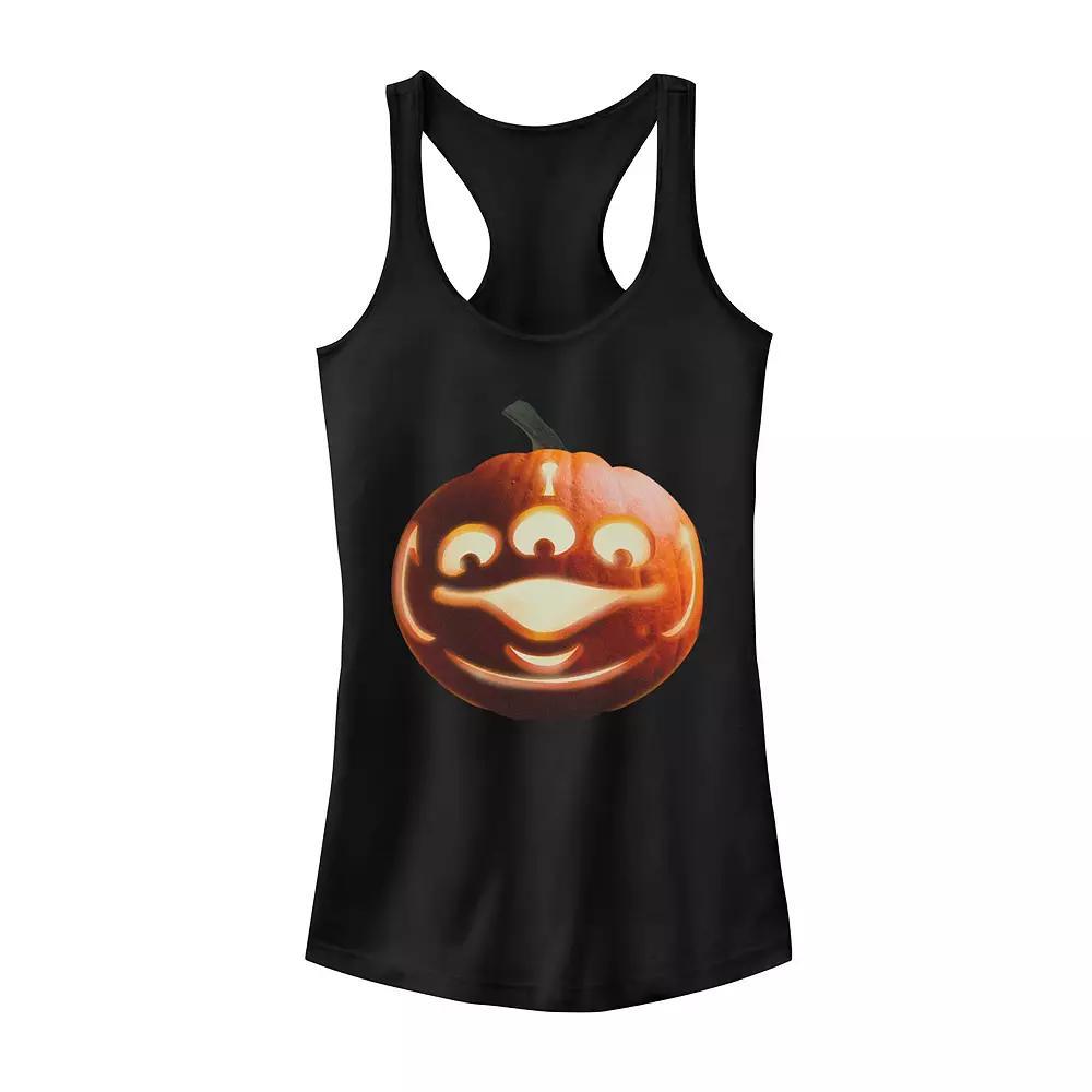 Juniors Toy Story Alien Pumpkin Carving Tank Top, Girls Product Image