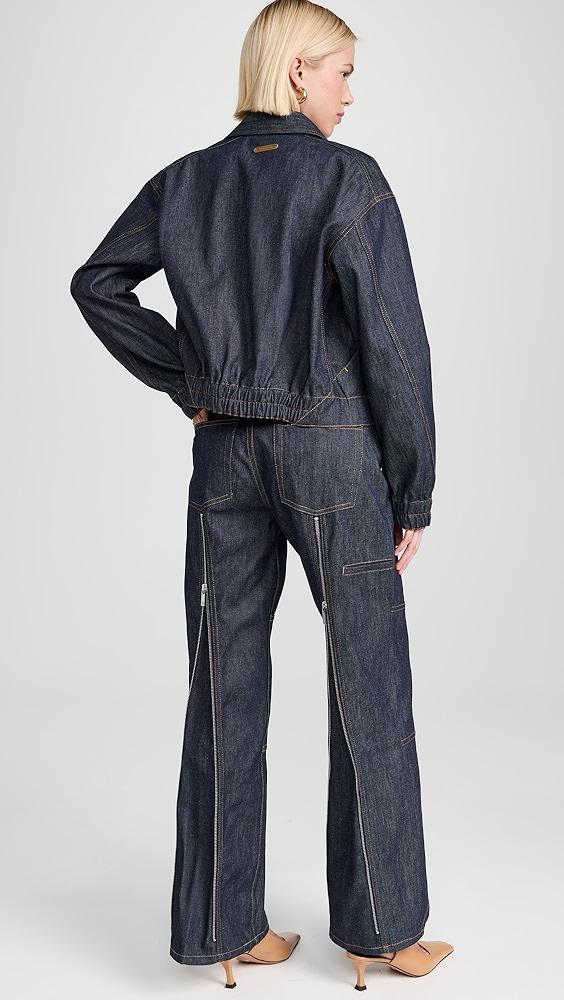 Helmut Lang Zip Carpenter Jeans | Shopbop Product Image