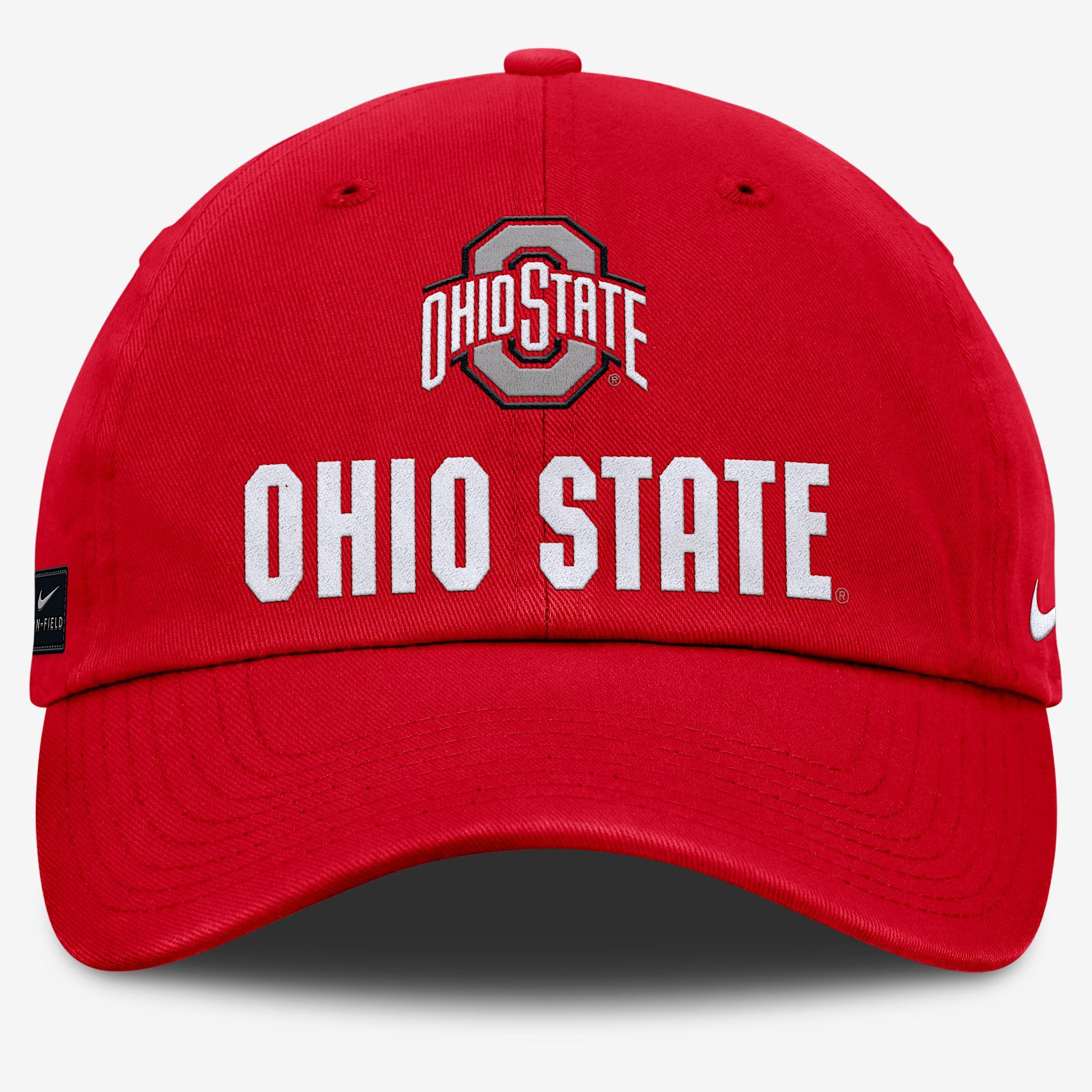 Ohio State Sideline Club Gameday Nike Men's College Adjustable Hat Product Image