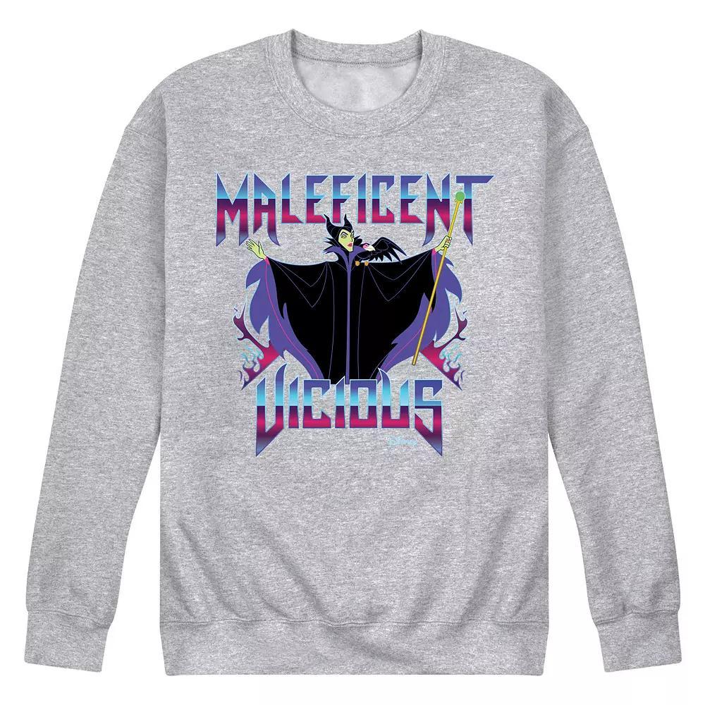 Disney Villains Sleeping Beauty Maleficent Men's Vicious Fleece Sweatshirt,  Product Image