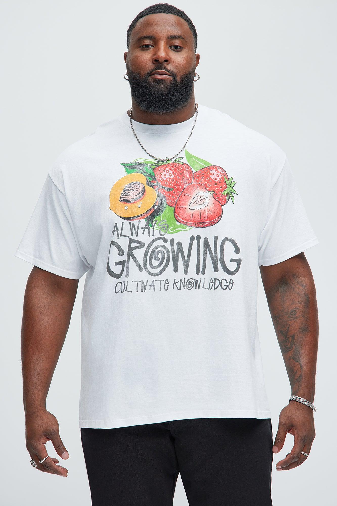 Always Growing Short Sleeve Tee - White Product Image