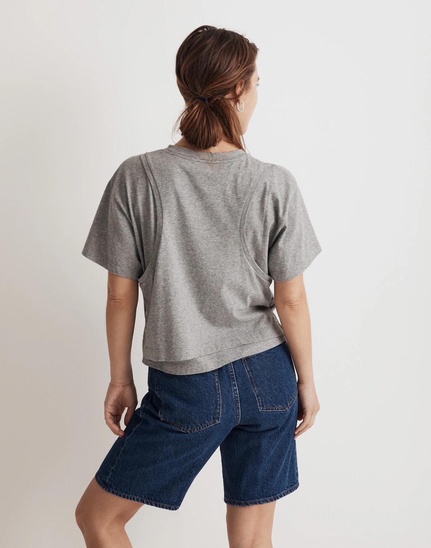 Double-Layered Boxy Tee Product Image