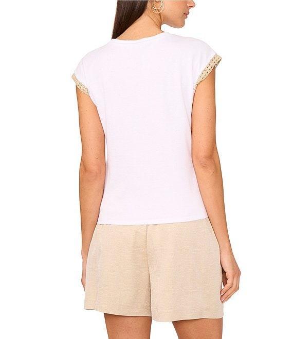 Vince Camuto Twill Pleated Shorts Product Image
