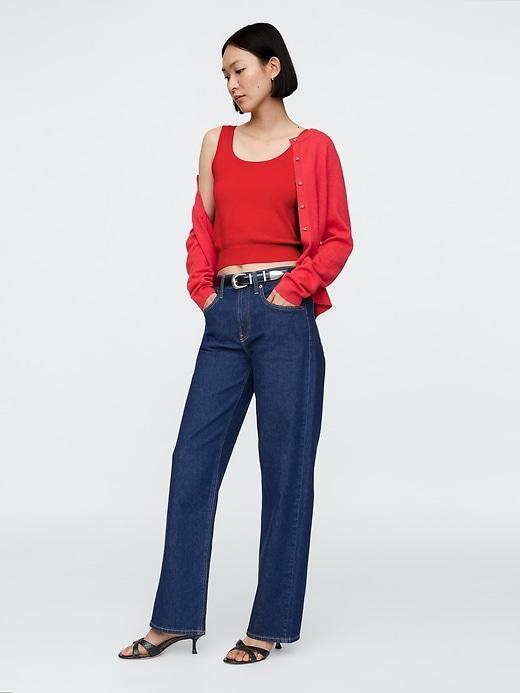 CashSoft Cropped Tank Top Product Image