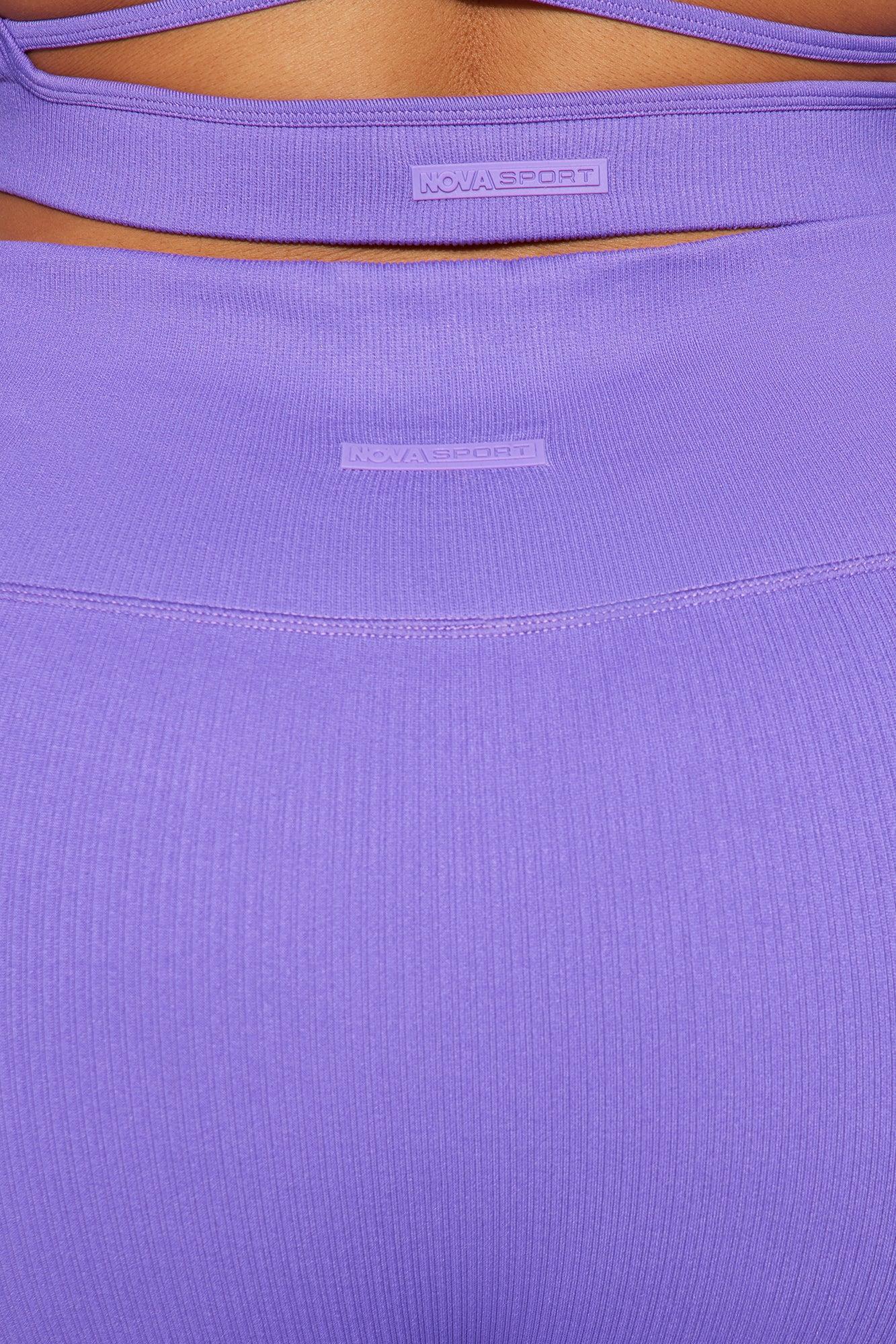 Resistance Effortless Seamless Active Legging - Lavender Product Image