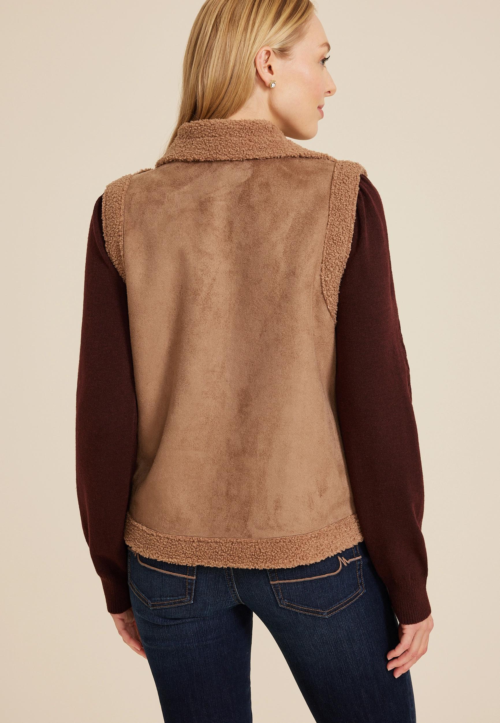 Shearling Sherpa Vest Product Image