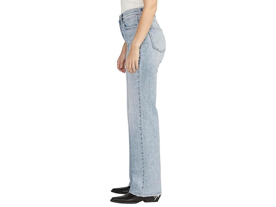 Silver Jeans Co. Womens Highly Desirable High Rise Trouser Leg Jeans Product Image