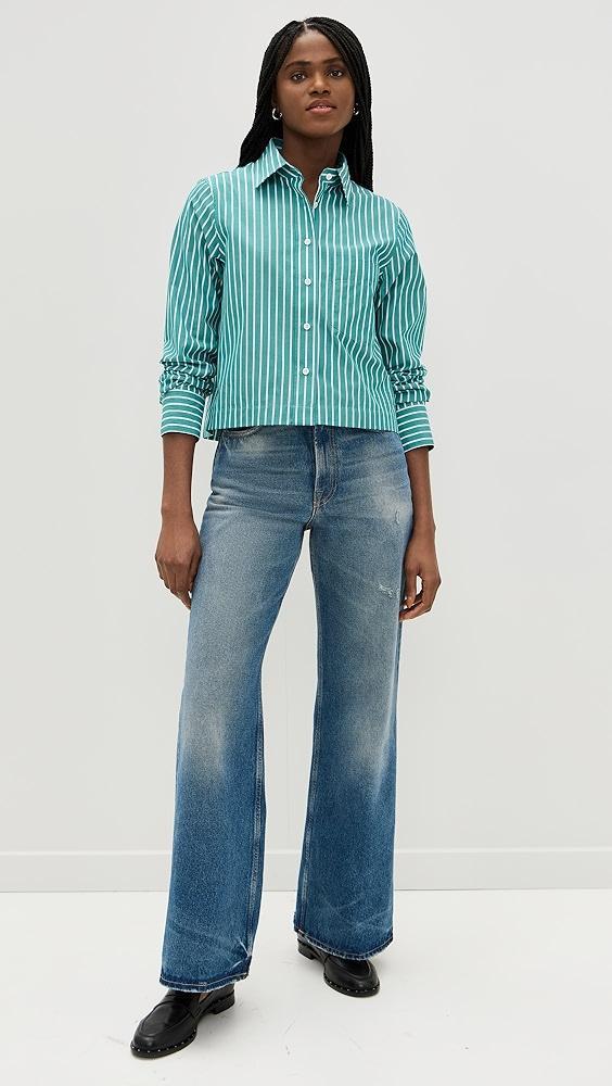 Closed Cropped Classic Shirt | Shopbop Product Image