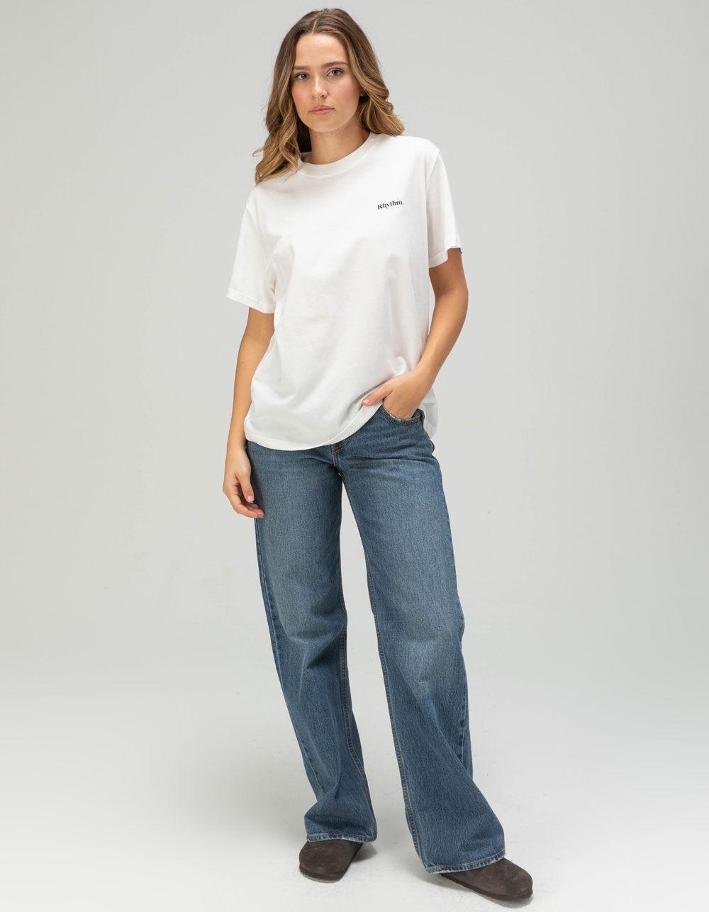 RHYTHM Classic Logo Womens Tee Product Image