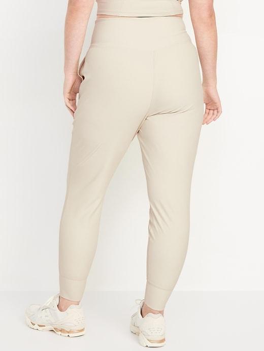 High-Waisted PowerSoft Rib 7/8 Joggers Product Image