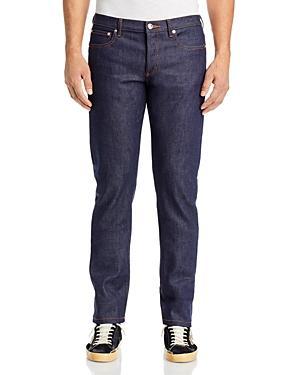 A. p.c. Petit Standard Straight Slim Fit Jeans in Indigo Stretch Product Image