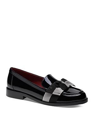 kate spade new york Leandra Bow Leather Loafers Product Image