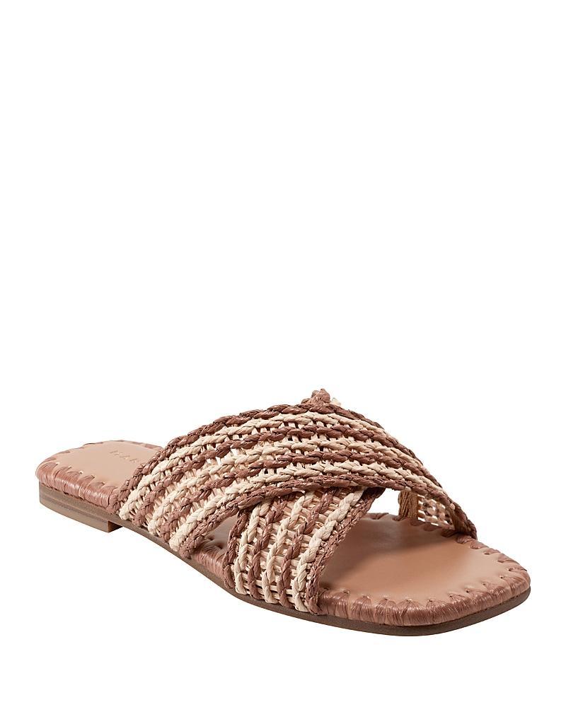 Marc Fisher Ltd. Womens Nylie Square Toe Flat Sandals Product Image